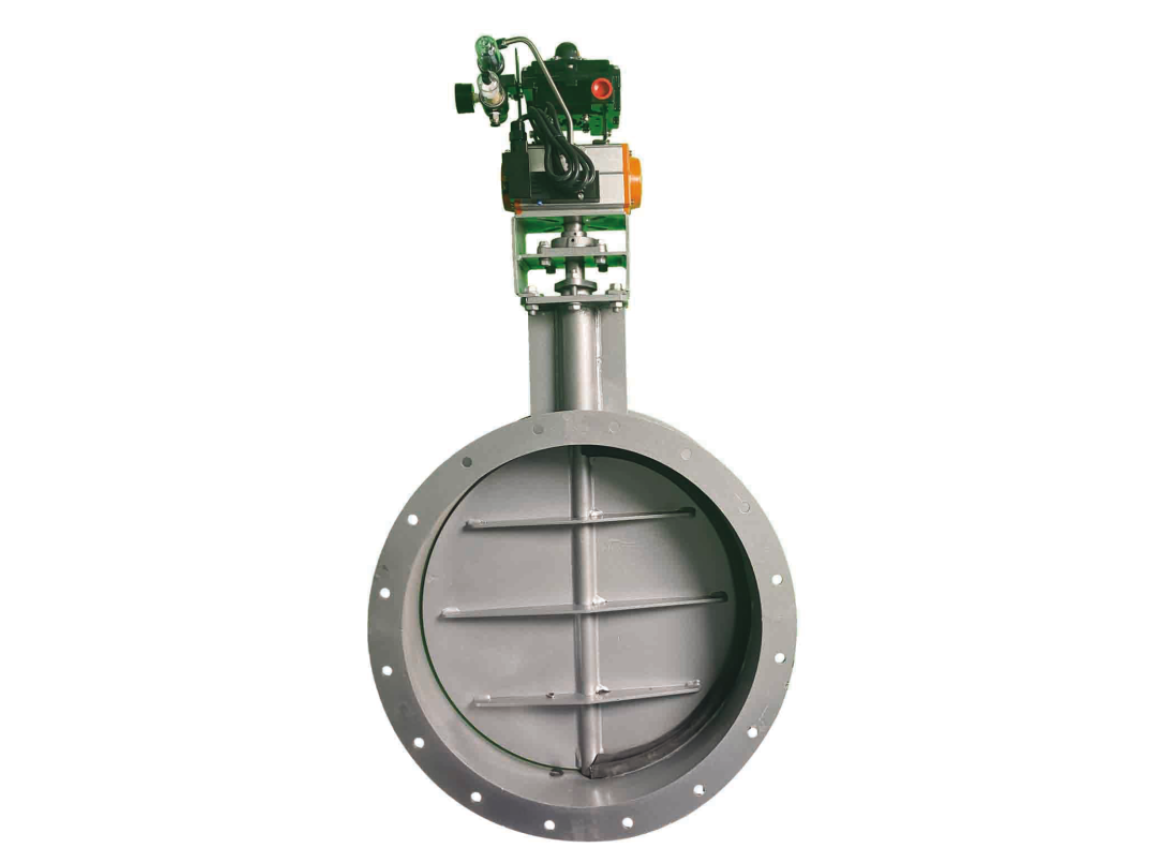气动防爆蝶阀 轴不外漏设计
